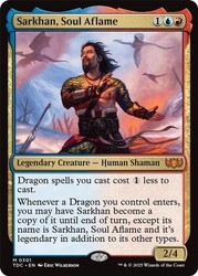 Sarkhan, Soul Aflame 301 Commander: Tarkir: Dragonstorm Mythic Rare