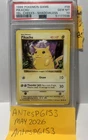 Pokemon Base Set Shadowless Pikachu Yellow Cheeks 058/102 PSA 10
