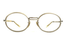 Vintage Universal Eyeglasses Frames 460 Pembroke-Slvtone Silvertone 50-20-130