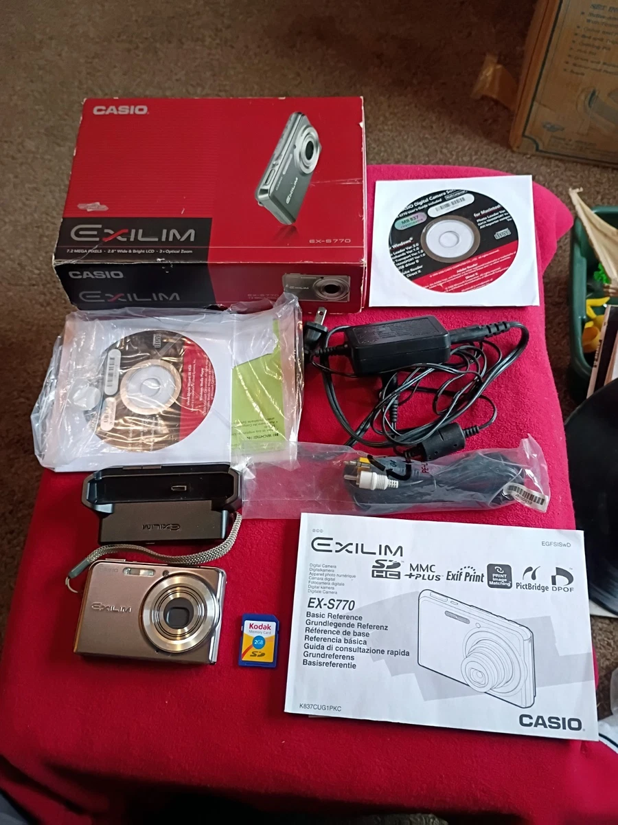Casio Exilim EX-S770 Digital Cameras for Sale | Shop New & Used