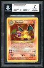 1999 Pokemon Charizard HOLO R Base Shadowless BGS 7