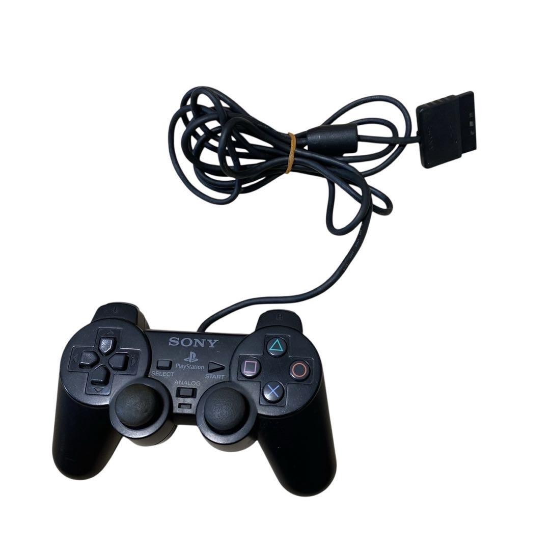 Sony PlayStation 2 PS2 SCPH-30000 Black Game Console Box Japanese