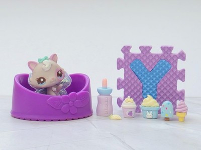 LPS | Entzückendes Baby Kätzchen #2627 süßeste Haustiere kleine Katze Kätzchen Wolf grau Baby