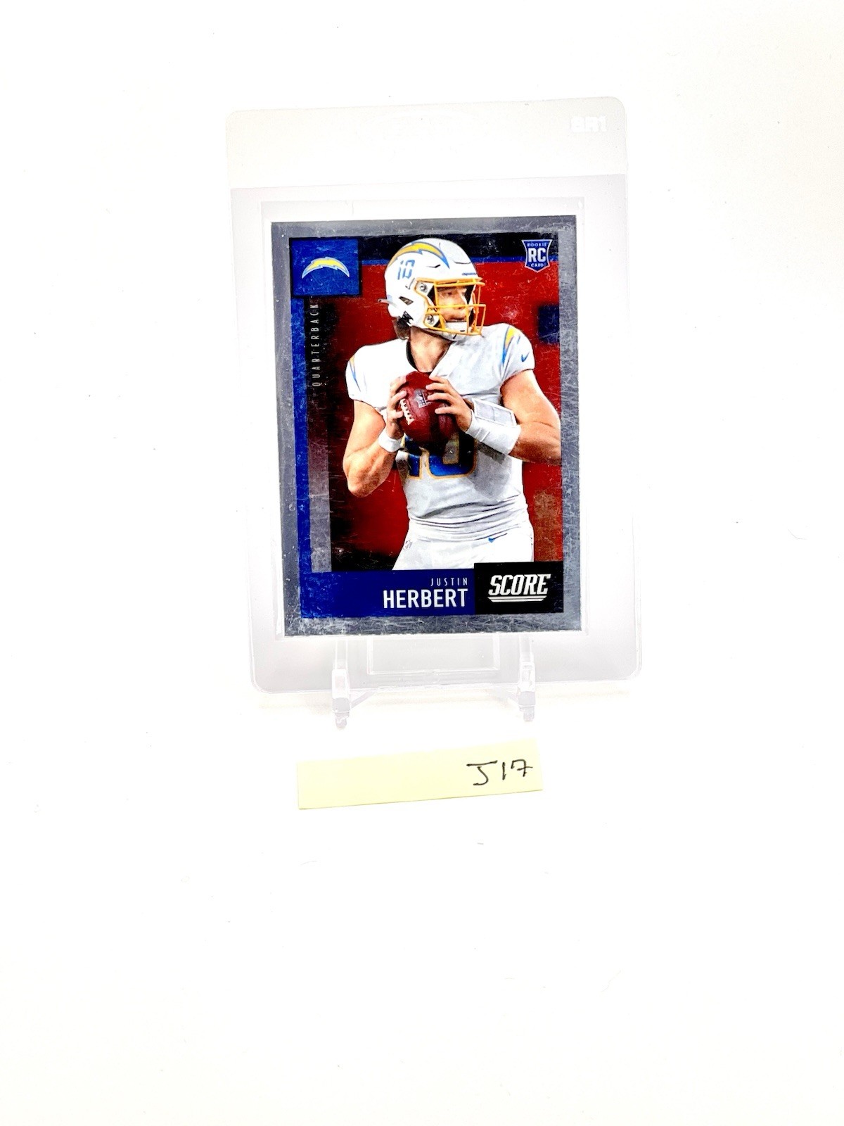 Justin Herbert 2020 Panini Chronicles - Score Update Rookie #443 LA Chargers