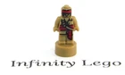 LEGO Statuette Jack Sparrow Voodoo Microfigure Pirates Caribbean Queen Anne 4195