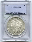 1885 Morgan Silver Dollar PCGS MS64 Certified - Philadelphia Mint - Q658