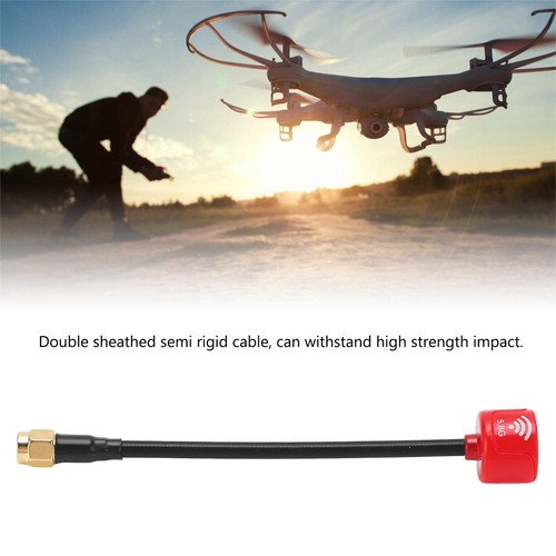 125mm 5.8GHz 2.5Dbi Antena do zdalnego sterowania dronem FPV Odporny na uderzenia interfejs użytkownika - Zdjęcie 14 z 23