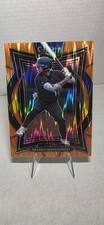 2025 Panini Select #70 Braden Montgomery Orange Flash Prizms