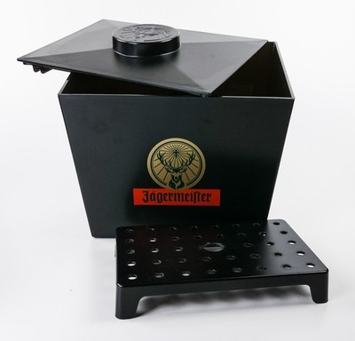 Jägermeister Ice Container Deckel Tropfschale Eisbehälter Barcatering Event 9476