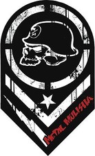 Metal Mulisha Decal Pair 29 Sticker Truck Trailer Moto Car Window Wall Art