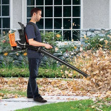 New 63CC 2-Stroke Backpack Gas Leaf Blower, 4.3HP, 850CFM Commercial Use US