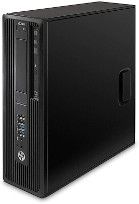 HP Z240 SFF Desktop Intel Quad Core i7 3.2GHz 32GB 500GB WIN 10