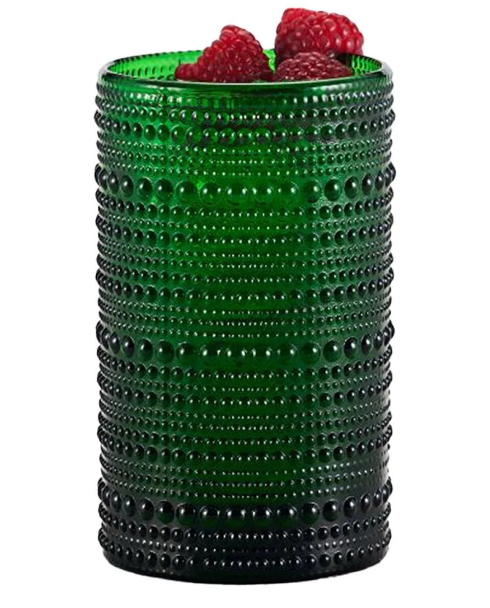 Fortessa Jupiter Bicchieri 370 Ml - Set Da 8 Bicchieri Blu Per Acqua E Bevande