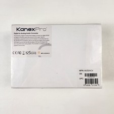 KanexPro Digital to Analog Audio Converter AUD2ACV 5V DC 48KHz HDCP EDID Blu-Ray
