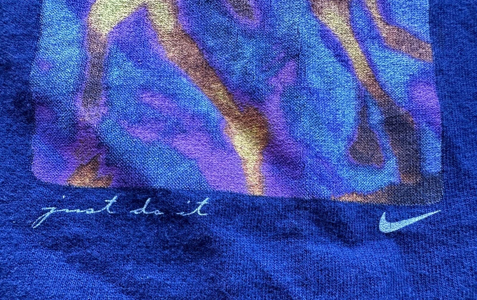 Camiseta de Colección Nike Salvage Tela Térmica Correr Just Do It Scrap Upcycle Foto 3 de 4