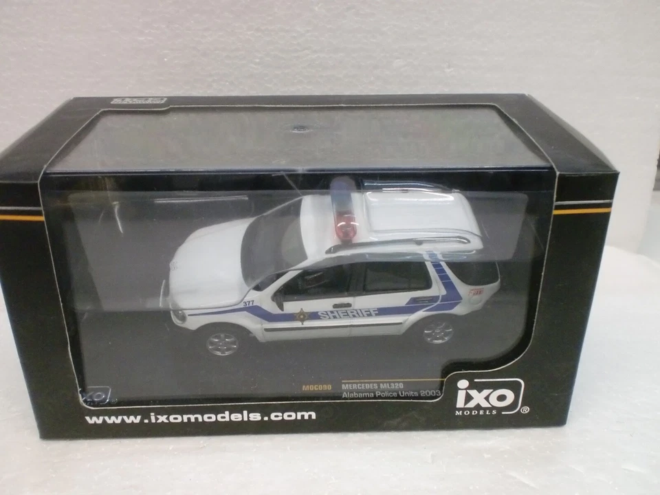 IXO 1/43 - MERCEDES ML 320 SHERIFF ALABAMA POLIZIA - Immagine 2 di 2