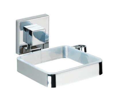 WENKO Haar Trockner Halter Fön Halterung Föhn Bad QUADRO ohne bohren Haare WC