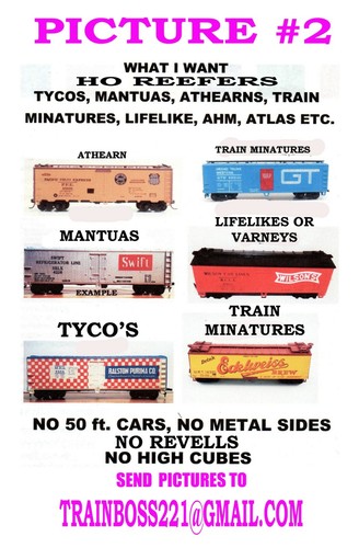 HO SCALE CUSTOM LETTERED BERGNER BEER REEFER 🍺🍺🍺🍺 - Picture 4 of 10