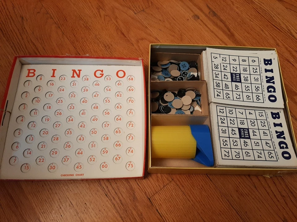 Vintage 1957 Deluxe Bingo Set With Magic Dispenser Whitman Publishing - Image 2 of 3
