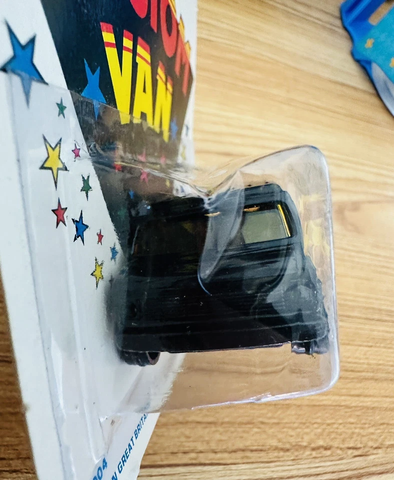 Vintage 1977 Corgi Junior Custom Van Fire Ball 1/64 Diecast/Plastic Chevrolet - Image 4 of 4