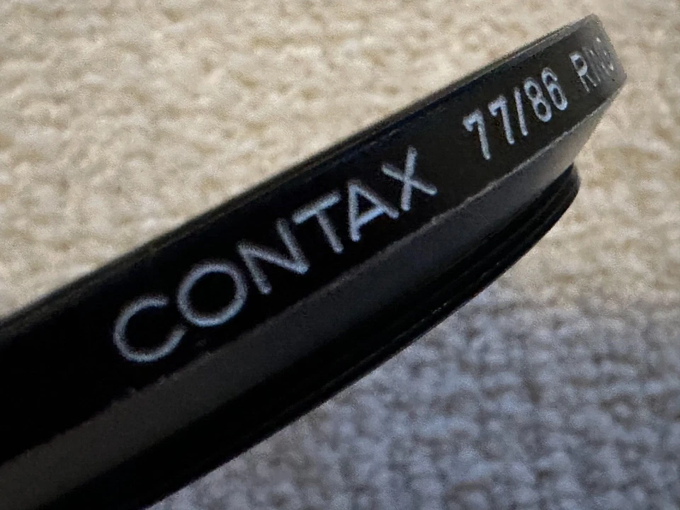 ultra rare CONTAX 77/86 Ring Adapter 1.2/55 1.2/85 =77mm filter E77 86mm E86 end - Image 2 of 4