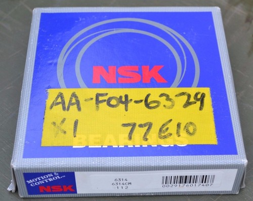 6314CM NSK Nippon Seiko Rillenkugellager - Bild 2 von 5