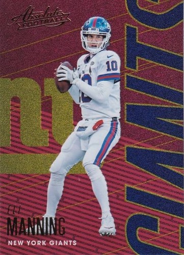 2018 Panini Absolute - Eli Manning #71 Sparkle - Giants - Picture 2 of 3