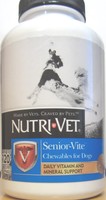 Nutri-vet / Senior-vite Chewables For Older Dogs / 120 Liver Chewables Nutri-vet / Senior-vite Chewables For Older Dogs / 120 Liver Chewables