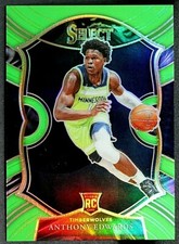 2020-21 Select Anthony Edwards Concourse Green Prizm RC #44/75 Twolves 💎🔥💎🔥