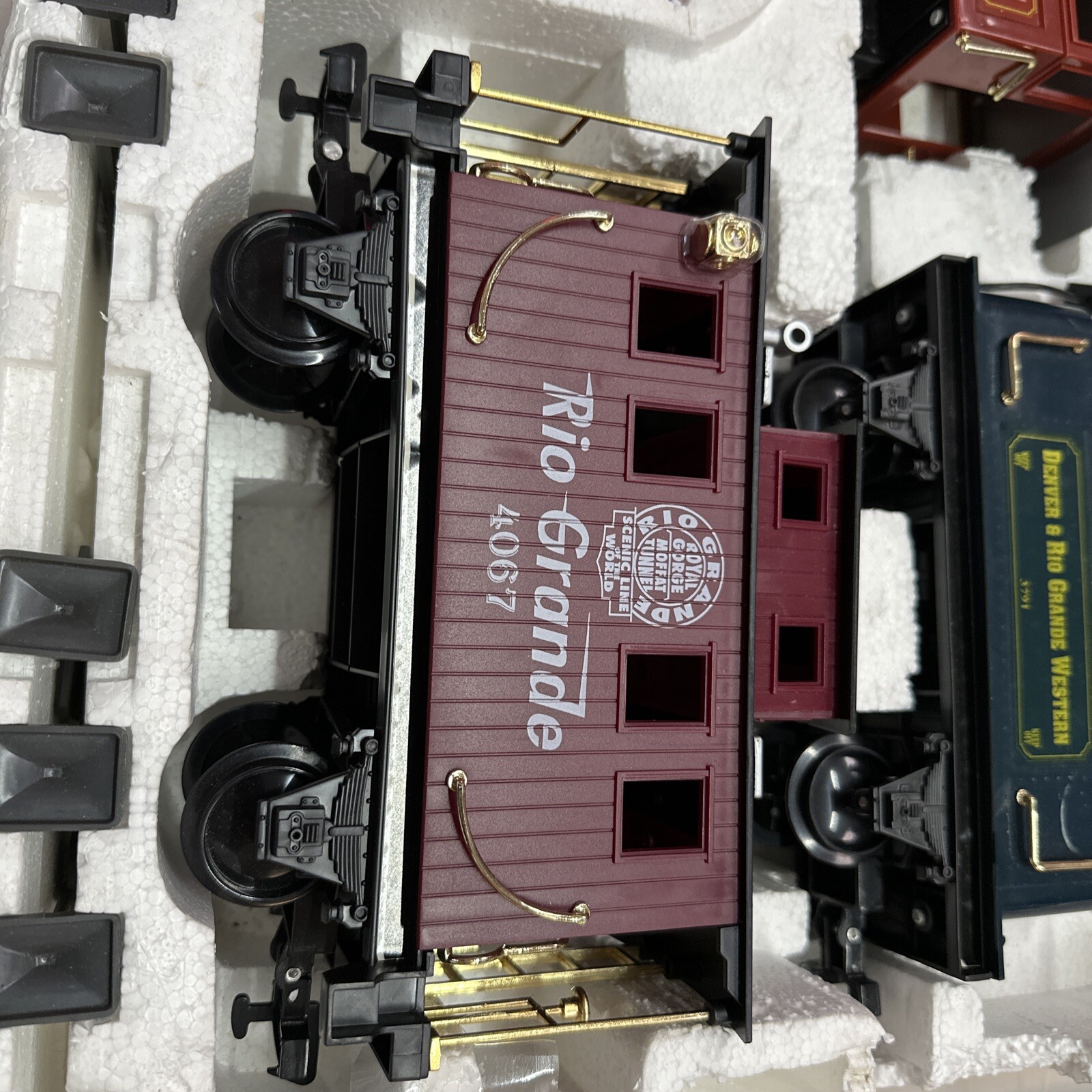 Scientific Toys Rio Grande Train Set Lot of 4 6204, 3791, 4067, 18 196