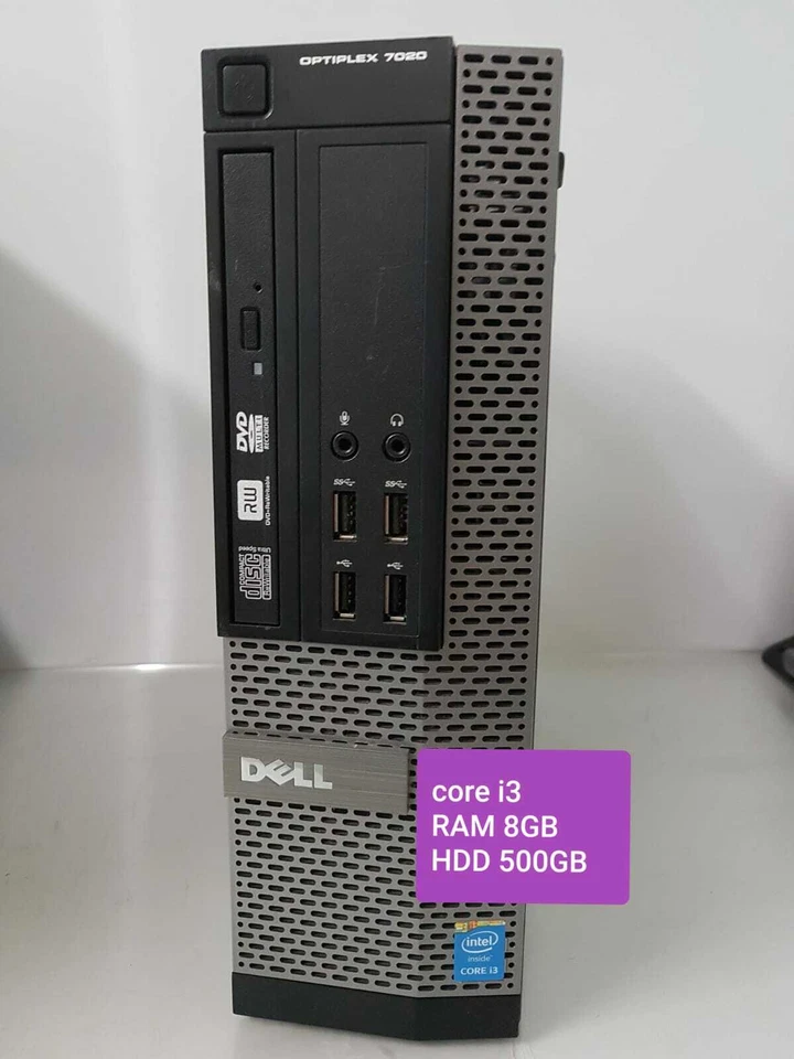 Gaming DELL FULL COMPUTER WINDOWS11 Core i3 8GB 256GB SSD 19" Monitor - Image 2 of 2