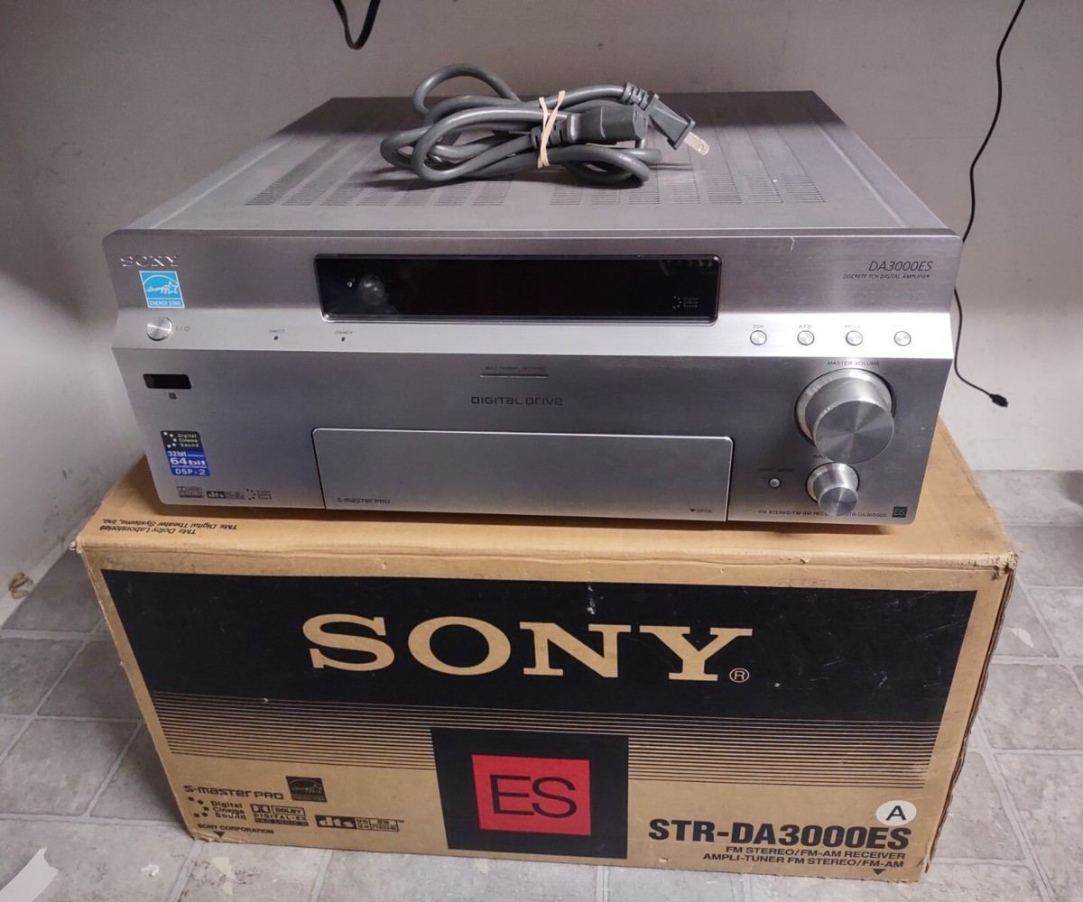SONY STR-DA3000ES AM/FM Receiver NO REMOTE | eBay