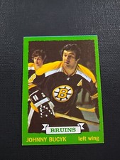 1973-74 Topps Johnny Bucyk #26 Boston Bruins HOF 🏒🏒💥 EX