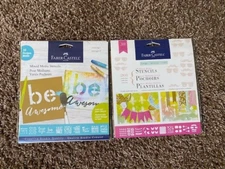 faber castell mixed media stencils 2 pack
