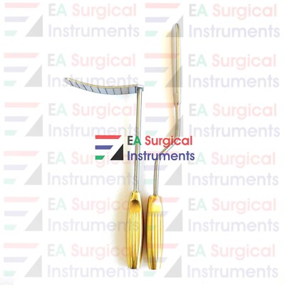 Solz Racket Retractor Marx Breast Retractor & Solz Atraumatic Breast Dissector Set Plastic ...