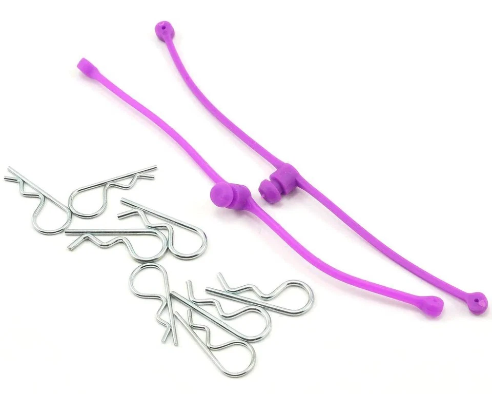 Du-Bro 2250 Purple Body Klip Retainer (2-Pack) - Image 2 of 4