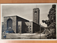 Postkarte AK Stuttgart Bahnhof gelaufen Kornwestheim foto  FM