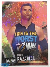 Frankie Kazarian #27 (Dynamite Foil) Upper Deck AEW 2021 