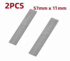 2PC  Air Compressor Reed Valve Plate Pump Head Piston Steel Plate 57mm x 11mm
