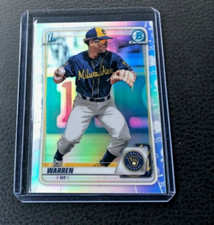 Zavier Warren 2020 BOWMAN CHROME DRAFT  REFRACTOR