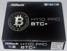 ASROCK H110 PRO BTC 90-MXB5S0-A0UAYZ MINING MOTHERBOARD