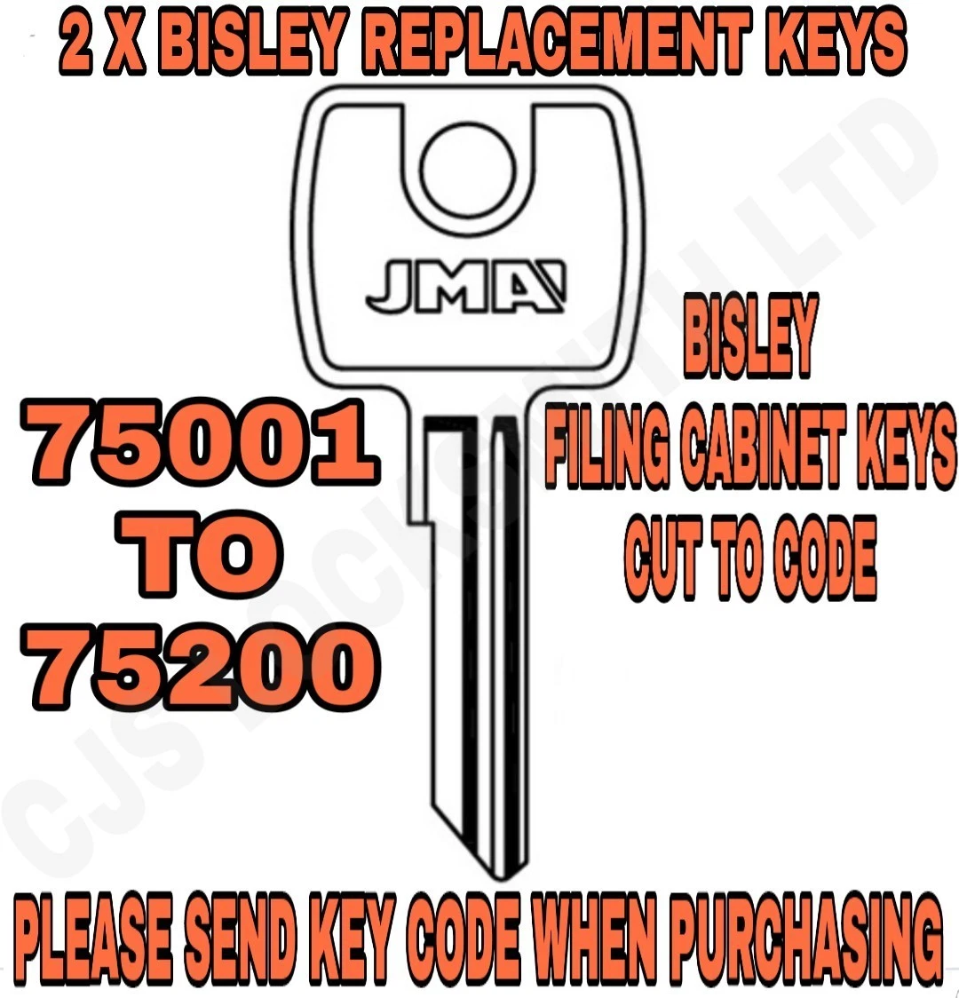 Replacement Filing Keys Bisley Matttroy