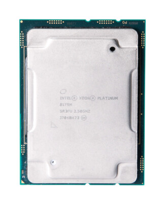 Intel Xeon Platinum 8175M 24-Core CPU 24x 2.50GHz, Socket 3647, 240W TDP - SR3FU