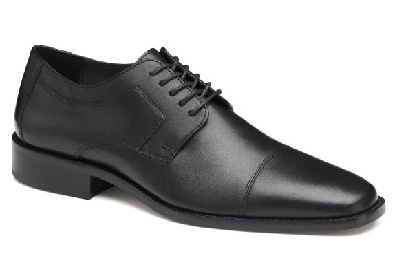 ZAPATOS OXFORD J. MURPHY NOVICK PUNTERA GORRA PARA HOMBRE CUERO BORGOÑA TOSTADO NEGRO NUEVOS EN CAJA