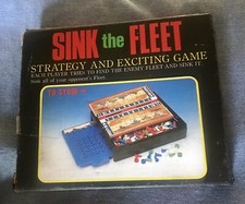 SINK THE FLEET ACORAZADO DE COLECCIÓN SUPER ACUERDO JUEGO VIAJES ACORAZADOS EE. UU.