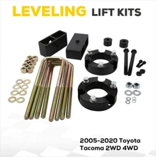 3" Front 2" Rear Leveling Lift Kit w/ Diff Drop Kit For Toyota Tacoma 2005-2023