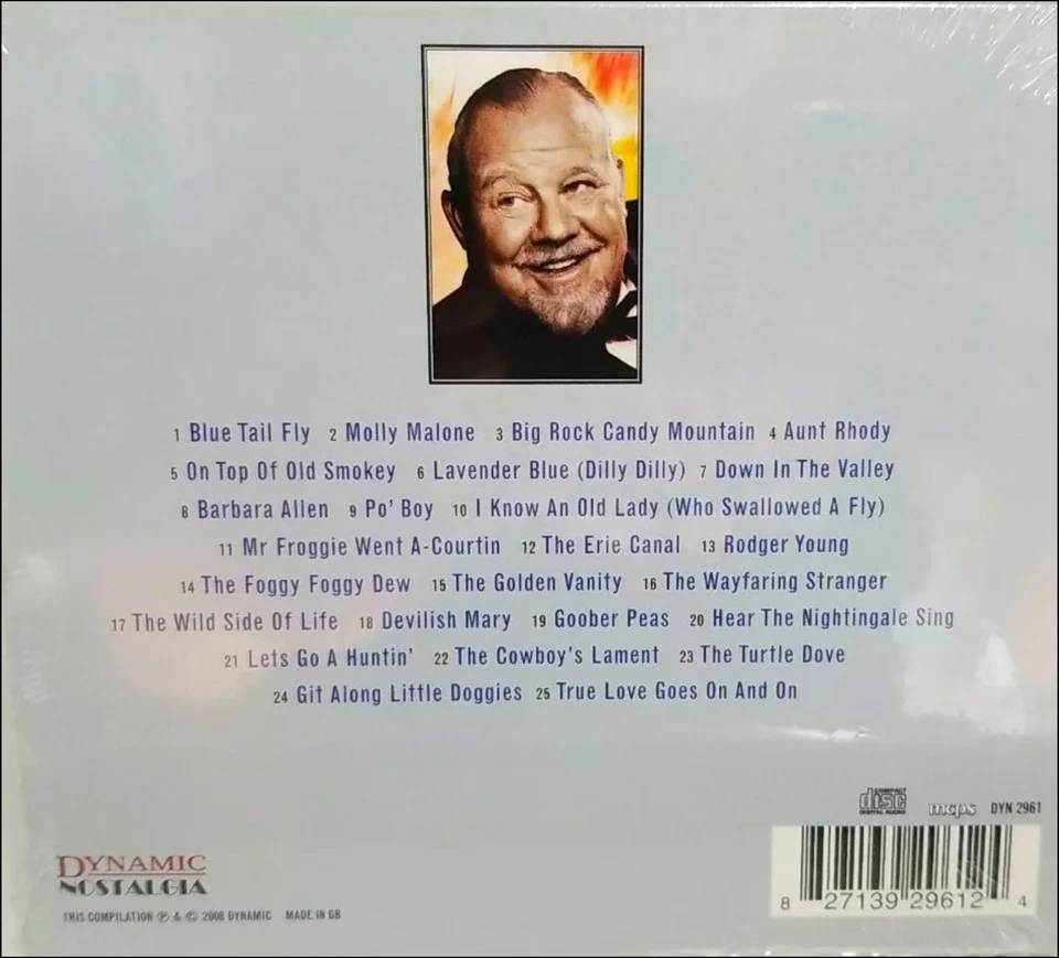 BURL IVES * 25 Greatest Hits * NEW Sealed CD * All Original Recordings Foto 2 de 2