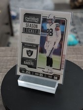 2023 Contenders MAXX CROSBY Season Ticket #56 Silver MOJO - Vegas Raiders