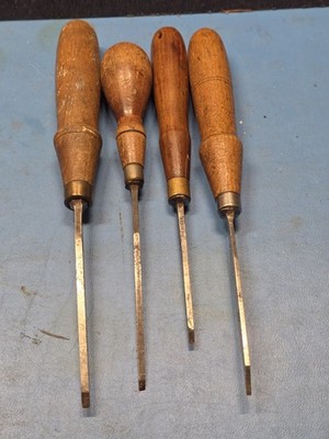 Miniature Firmer Carver Chisels Butcher Buck Greaves