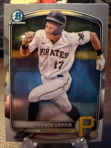 2025 Bowman Chrome Prospects Konnor Griffin Pittsburgh Pirates #BCP-86